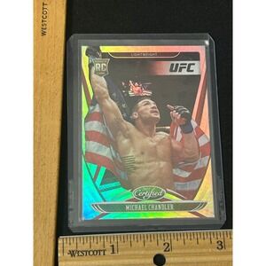 2021 UFC Certified Rookie Card Michael Chandler Holo‎ Rare Collectible